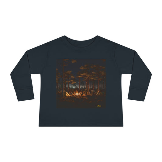 Under The Starry Skies Series Print #9 Toddler Long Sleeve Tee