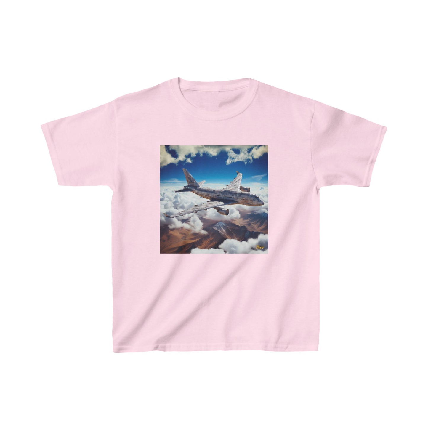 Frequent Flyer Miles Series Print #9 Kids Heavy Cotton™ Tee