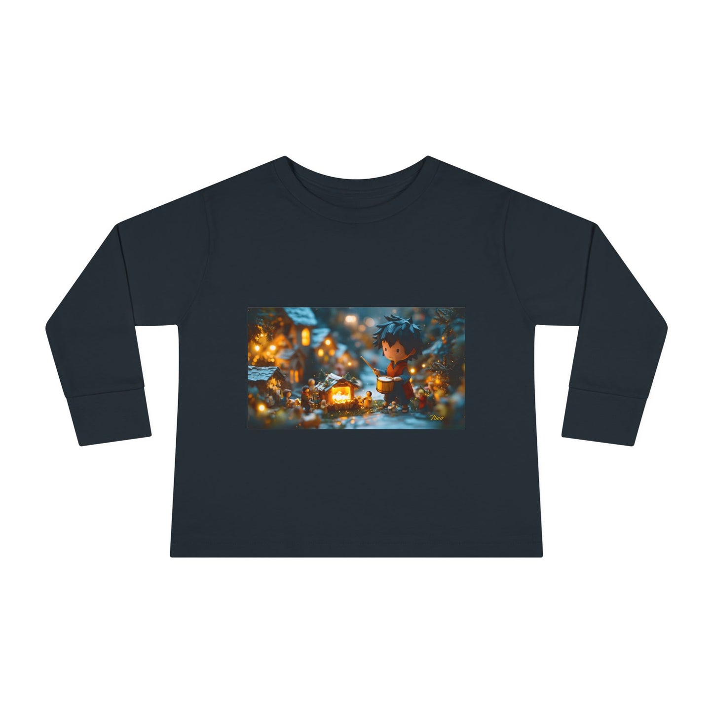 Chirstmas 2024 Series Print #8 Toddler Long Sleeve Tee