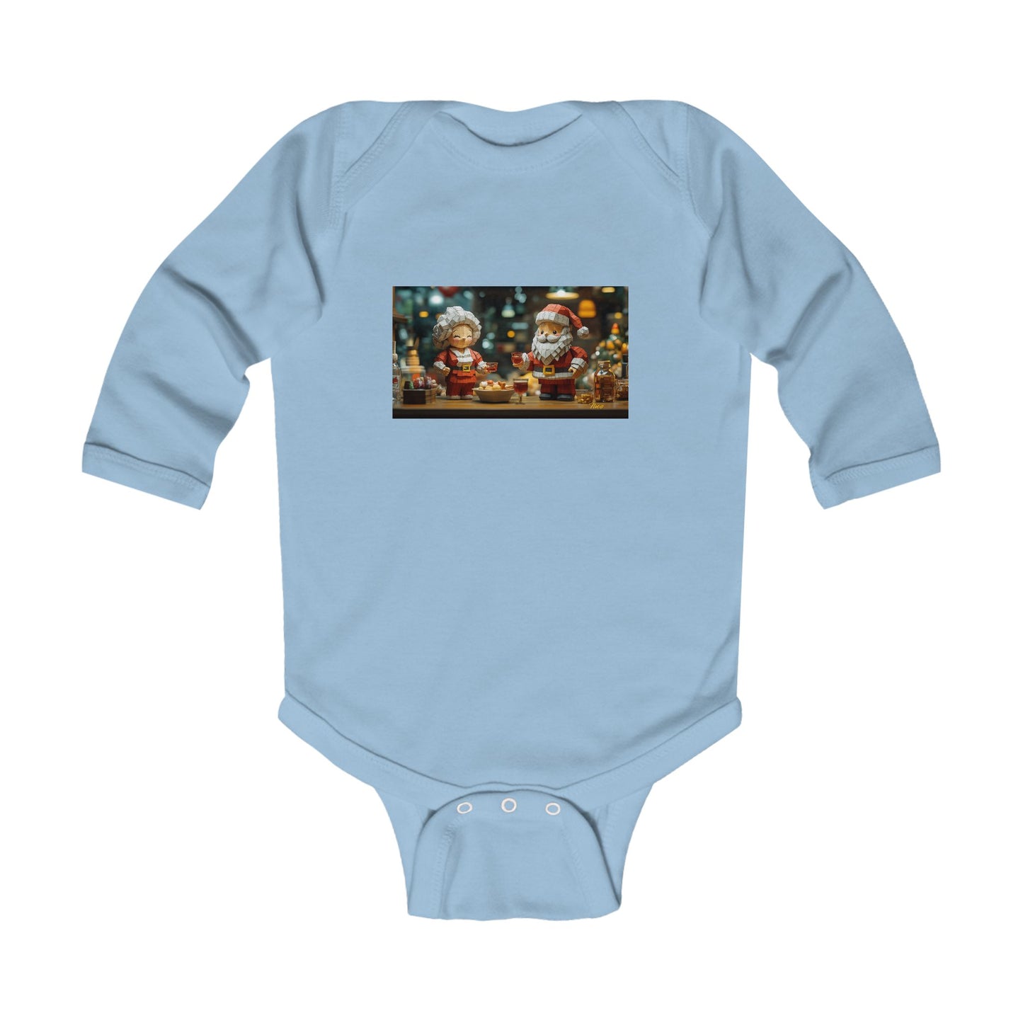 Chirstmas 2024 Series Print #2 Infant Long Sleeve Bodysuit