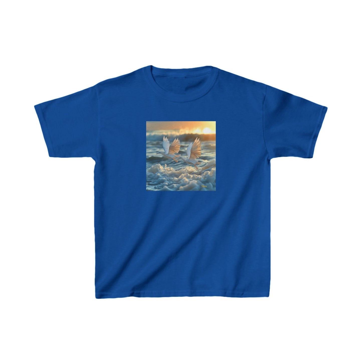 By The Seaside Series Print #5 Kids Heavy Cotton™ Tee