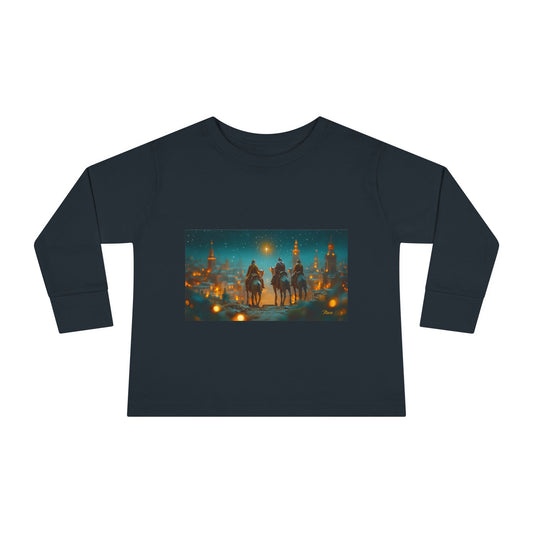 Chirstmas 2024 Series Print #9 Toddler Long Sleeve Tee