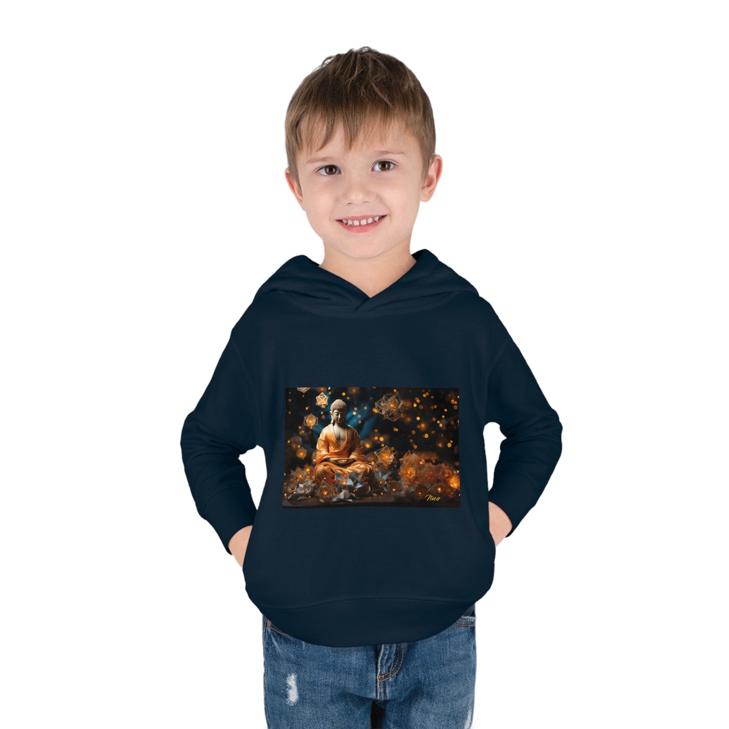 Ascending Buddah Series Print #8 Toddler Pullover Fleece Hoodie