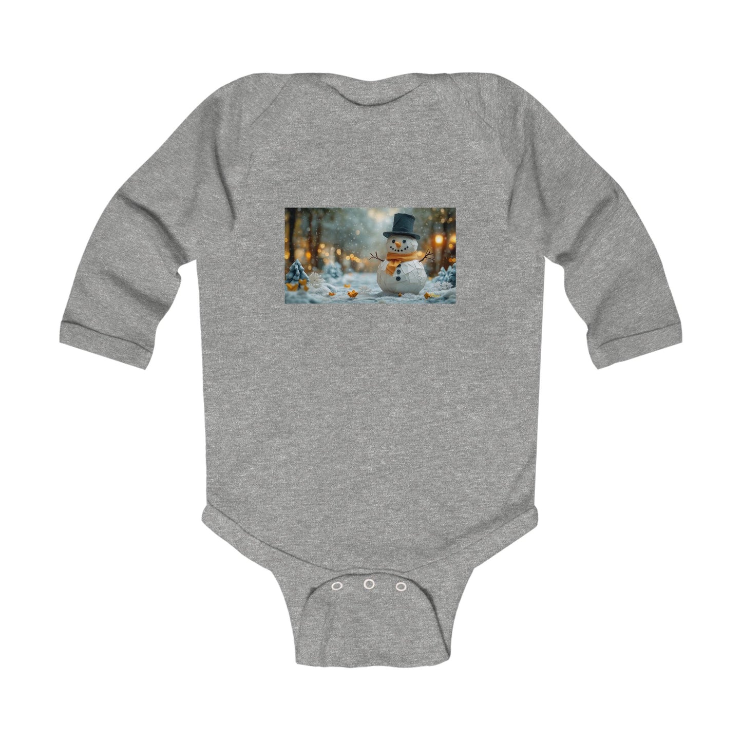 Chirstmas 2024 Series Print #11 Infant Long Sleeve Bodysuit