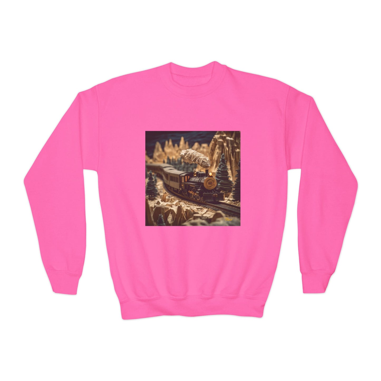 Orient Express Series Print #1 Youth Crewneck Sweatshirt