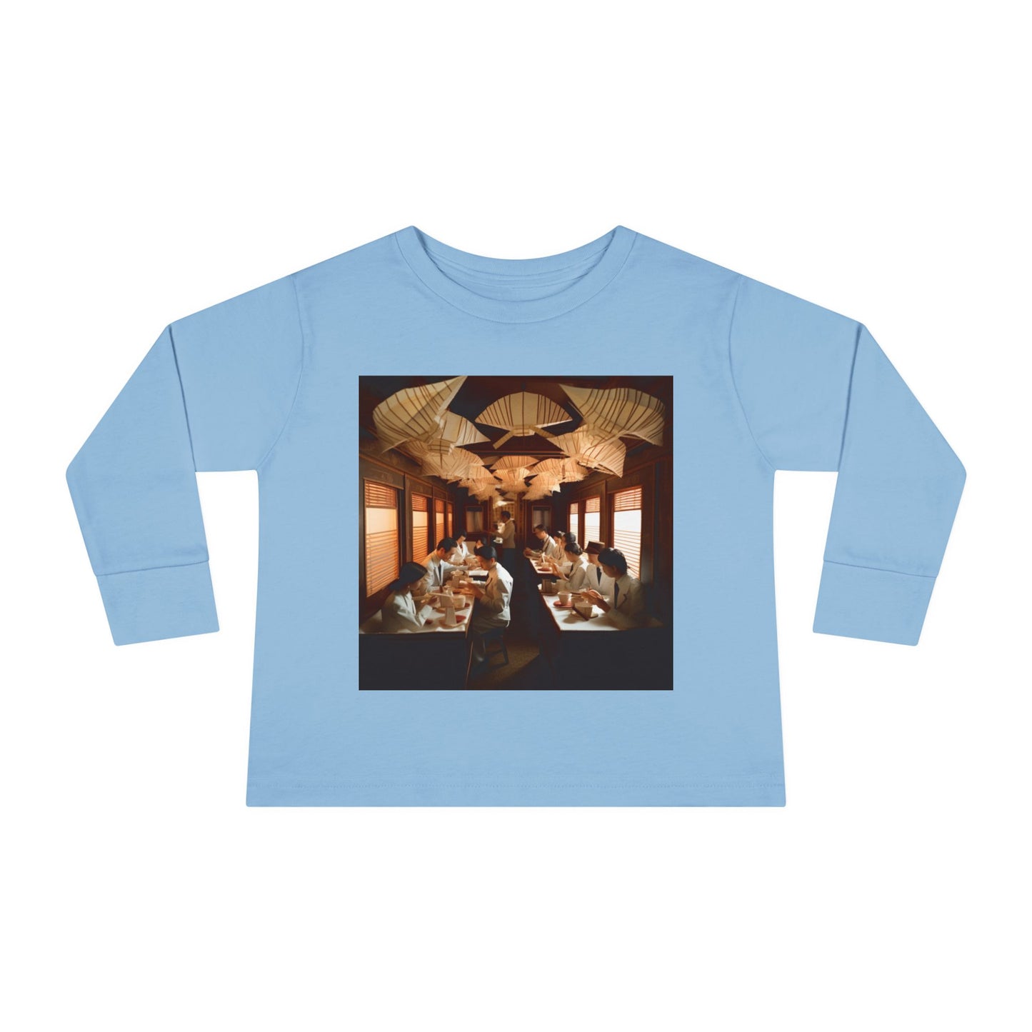 Orient Express Series Print #4 Toddler Long Sleeve Tee