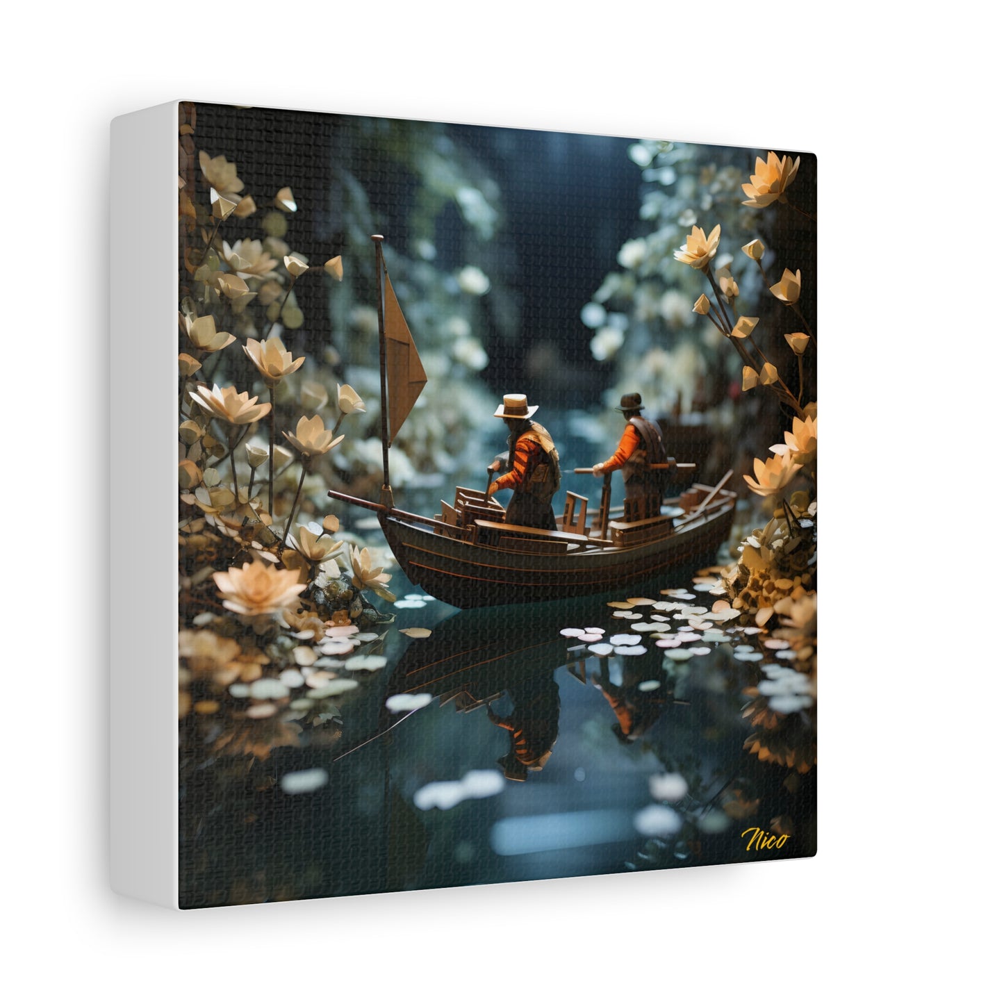 Born On A Bayou Print #10 - Streached Matte Canvas Print, 1.25" Thick