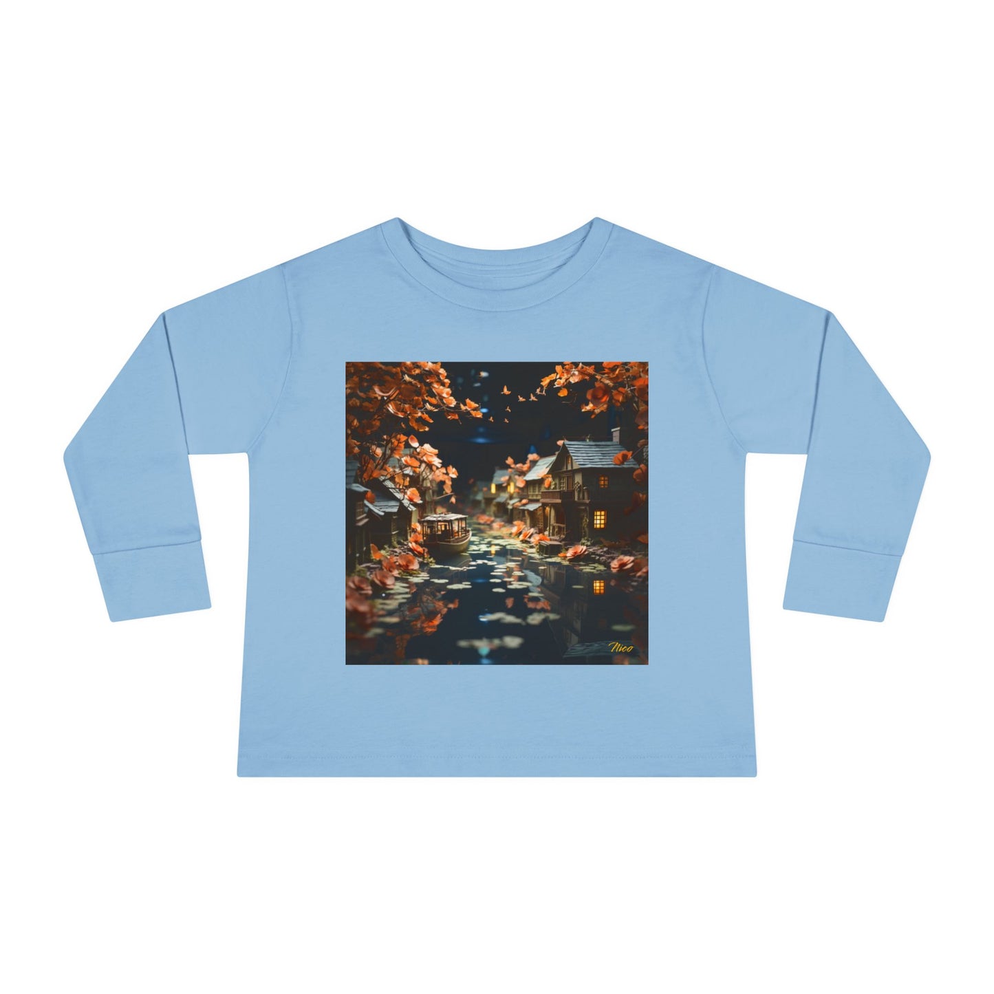 Born On A Bayou Series Print #7 Toddler Long Sleeve Tee