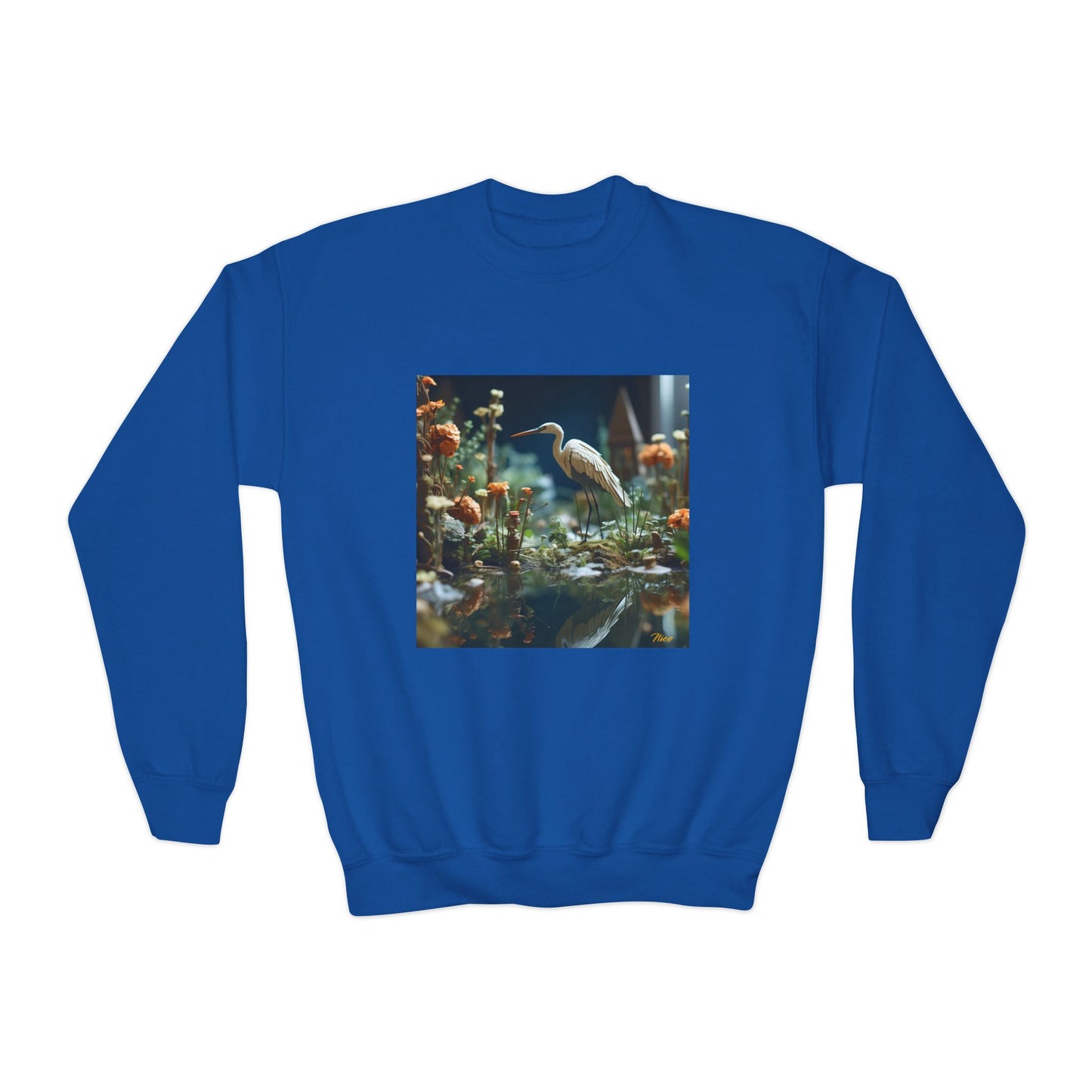 Born On A Bayou Series Print #1 Youth Crewneck Sweatshirt