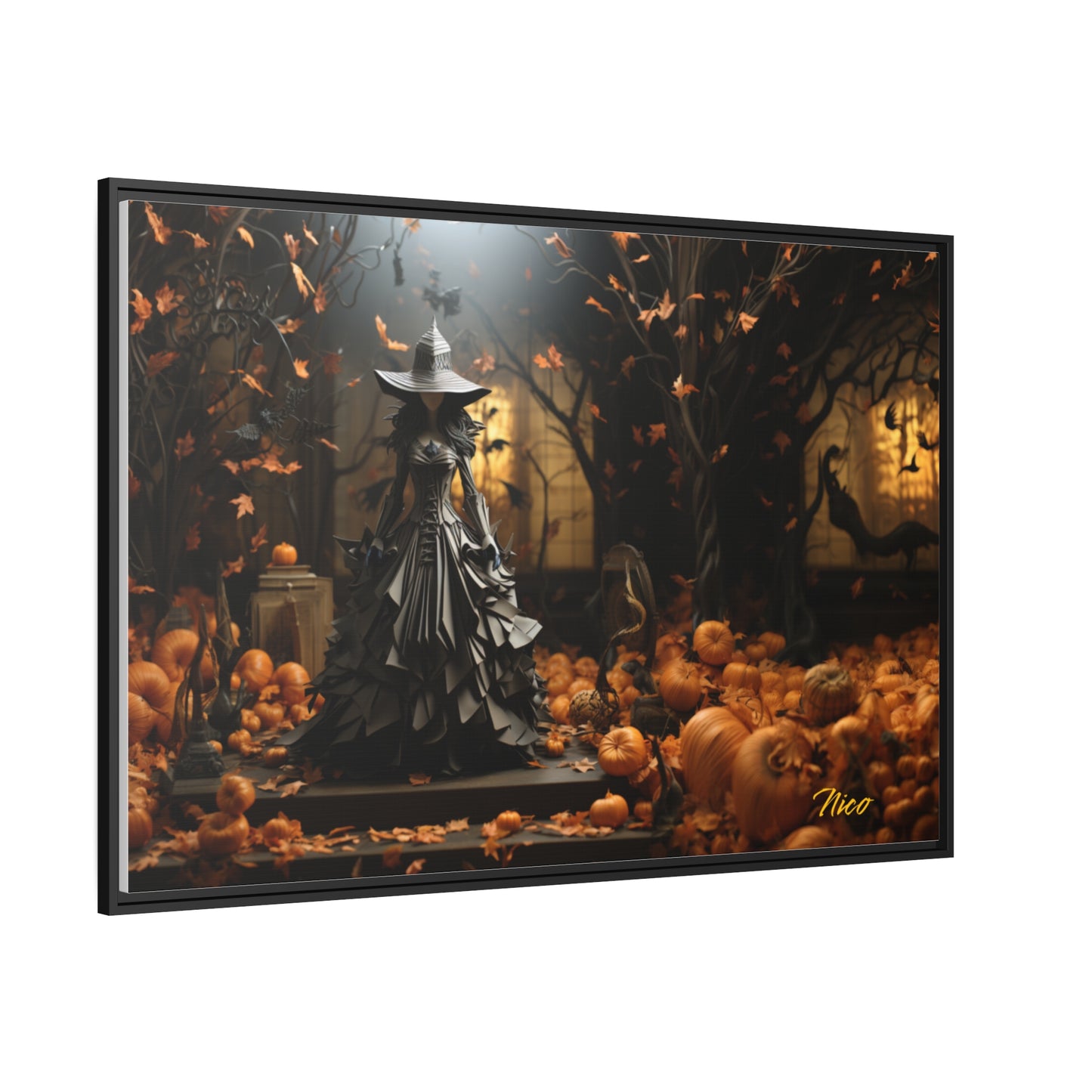 Halloween 2023 Series Print #10 - Black Framed Canvas Print