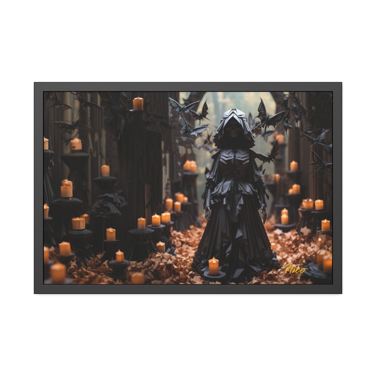 Halloween 2024 Series Print #5 - Framed Fine Art Paper Print