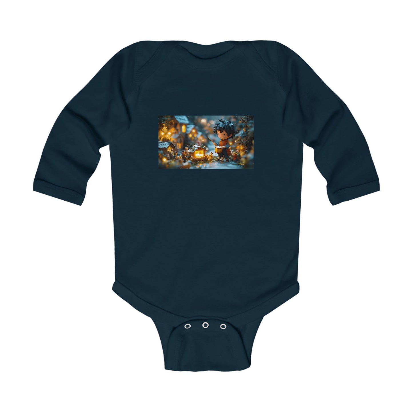 Chirstmas 2024 Series Print #8 Infant Long Sleeve Bodysuit