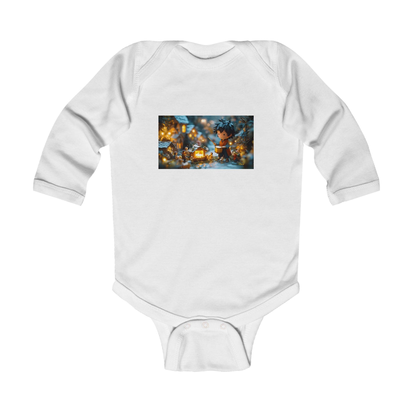 Chirstmas 2024 Series Print #8 Infant Long Sleeve Bodysuit