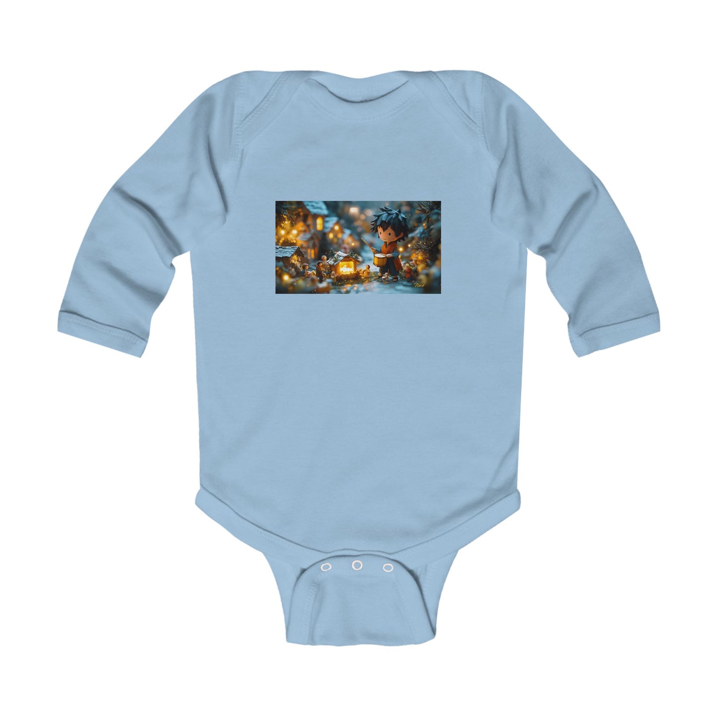 Chirstmas 2024 Series Print #8 Infant Long Sleeve Bodysuit