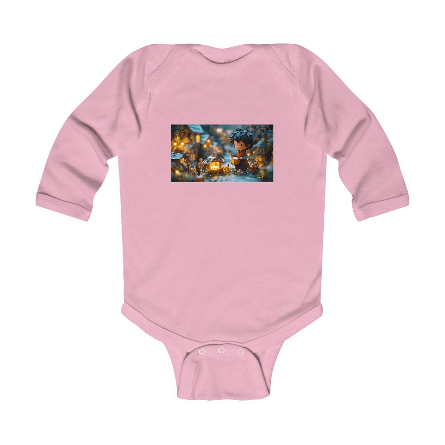 Chirstmas 2024 Series Print #8 Infant Long Sleeve Bodysuit