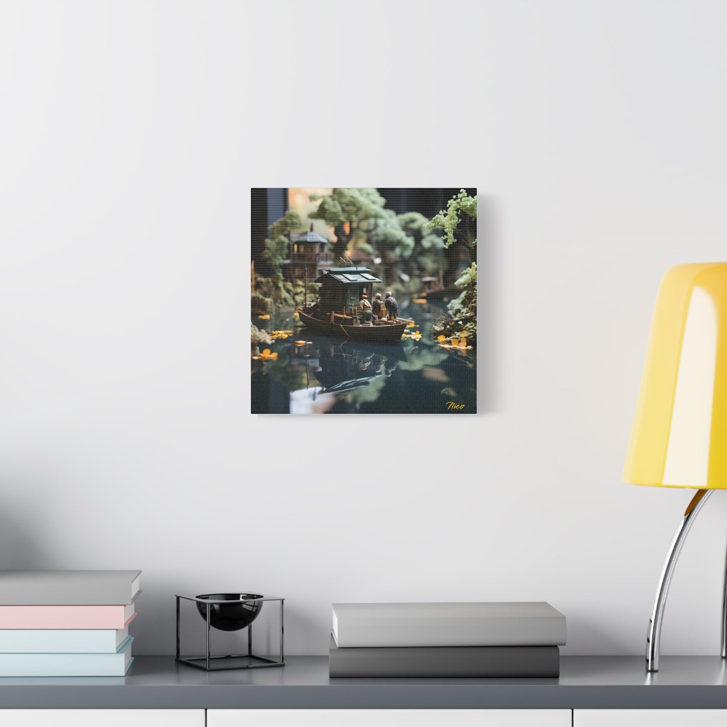 Born On A Bayou Print #2 - Streached Matte Canvas Print, 1.25" Thick