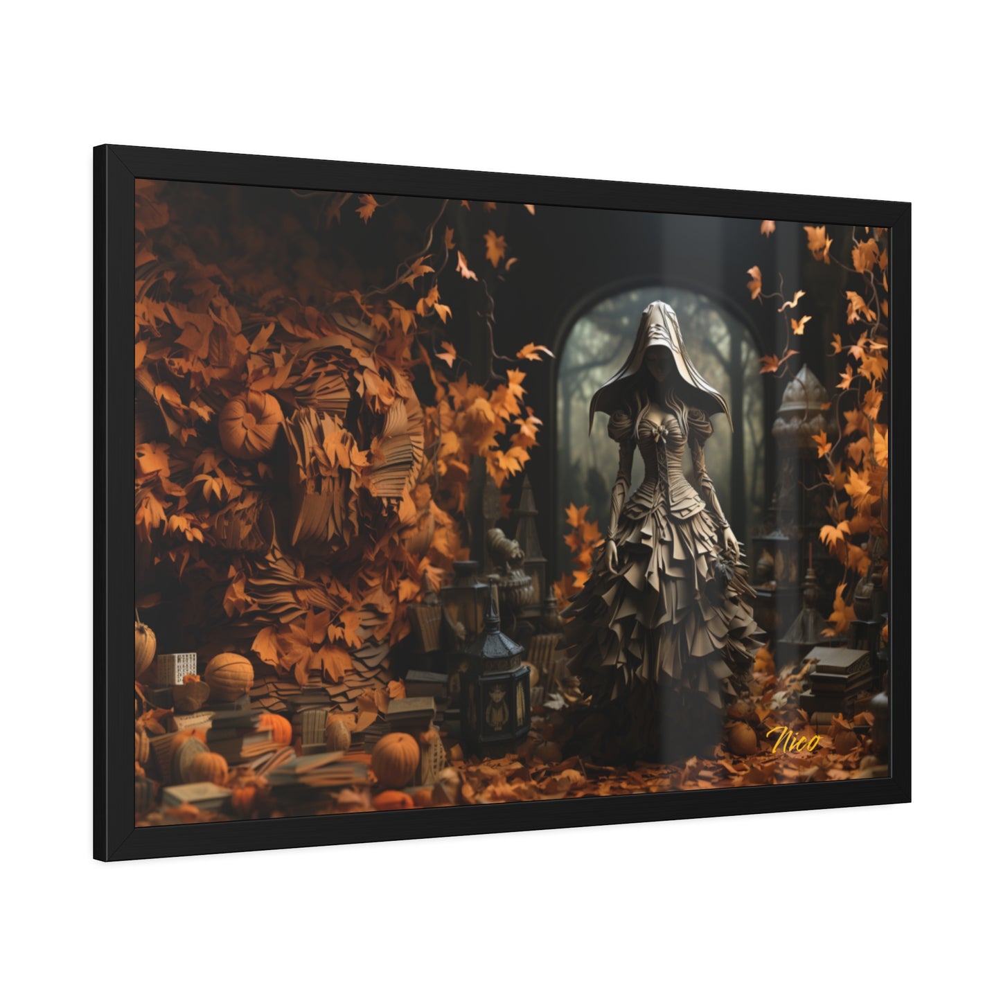 Halloween 2024 Series Print #7 - Framed Fine Art Paper Print