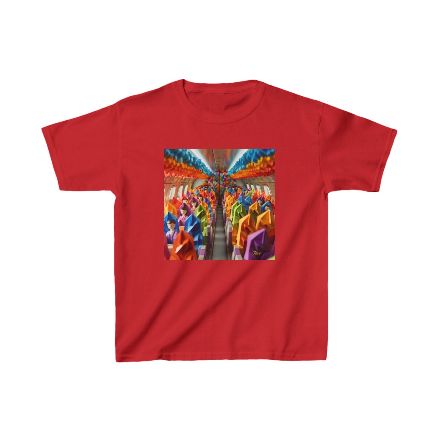 Frequent Flyer Miles Series Print #8 Kids Heavy Cotton™ Tee