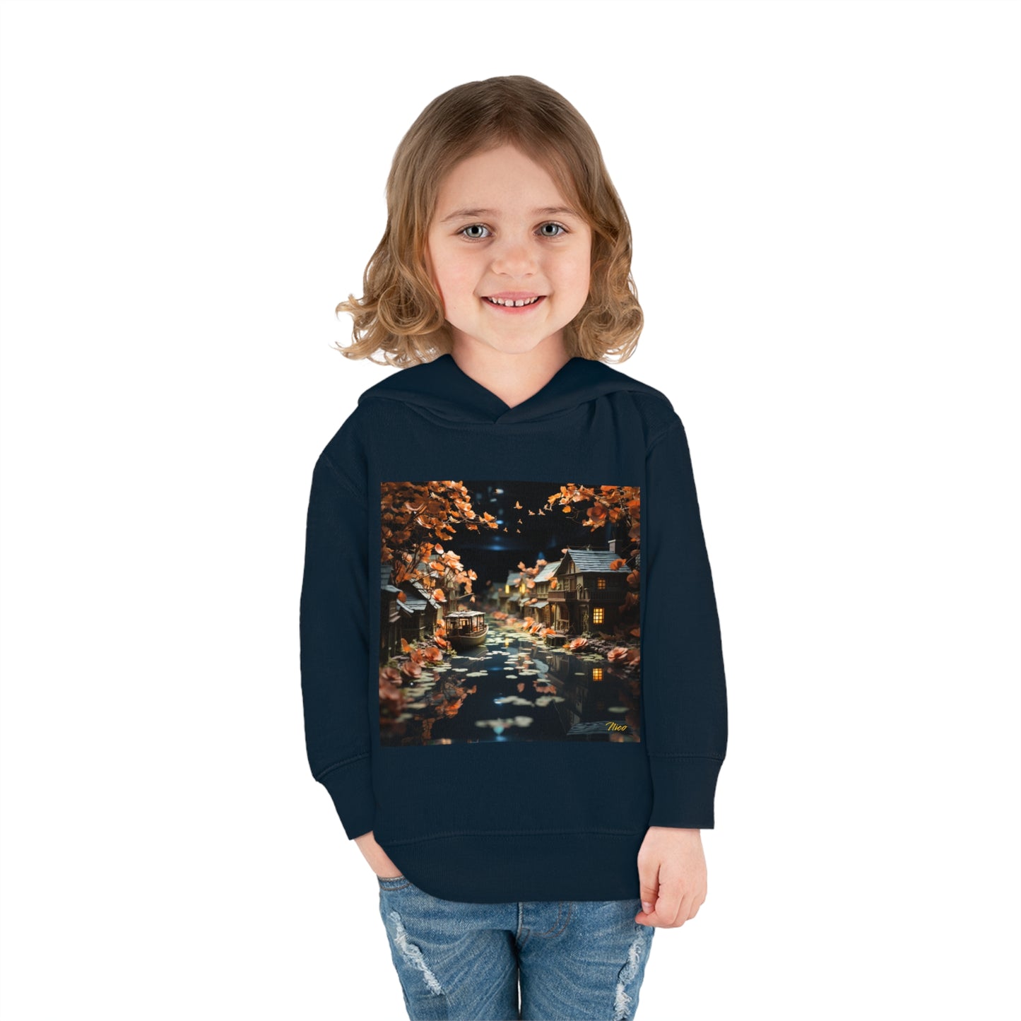 Born On A Bayou Series Print #7 Toddler Pullover Fleece Hoodie