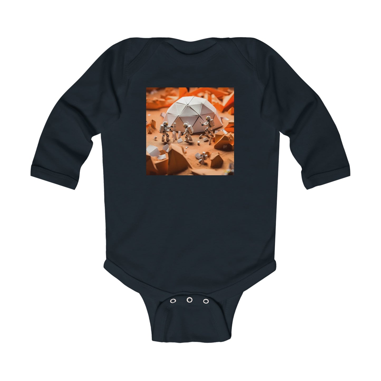 Elons' Dream Series Print #8 Infant Long Sleeve Bodysuit