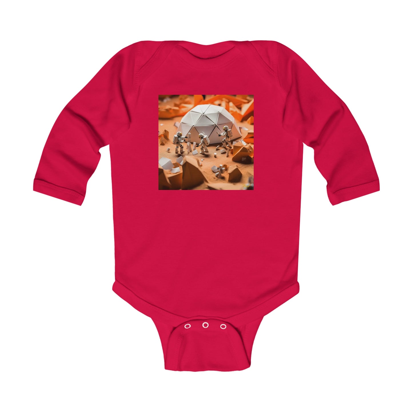 Elons' Dream Series Print #8 Infant Long Sleeve Bodysuit