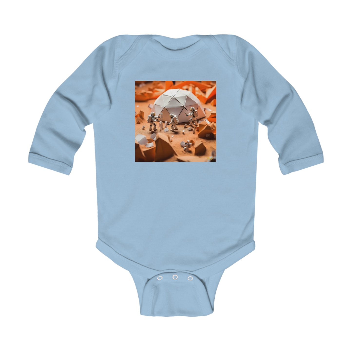 Elons' Dream Series Print #8 Infant Long Sleeve Bodysuit