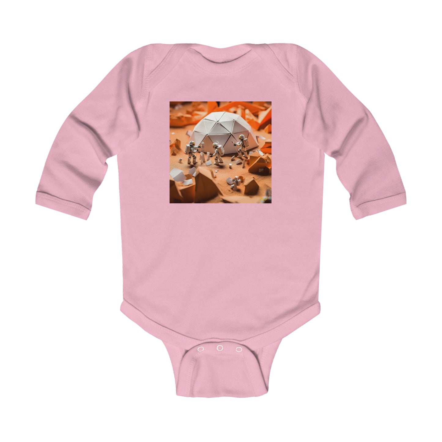 Elons' Dream Series Print #8 Infant Long Sleeve Bodysuit