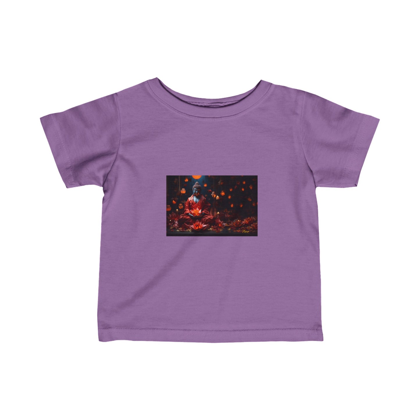 Ascending Buddah Series Print #2 Series Print #10 Infant Fine Jersey Tee