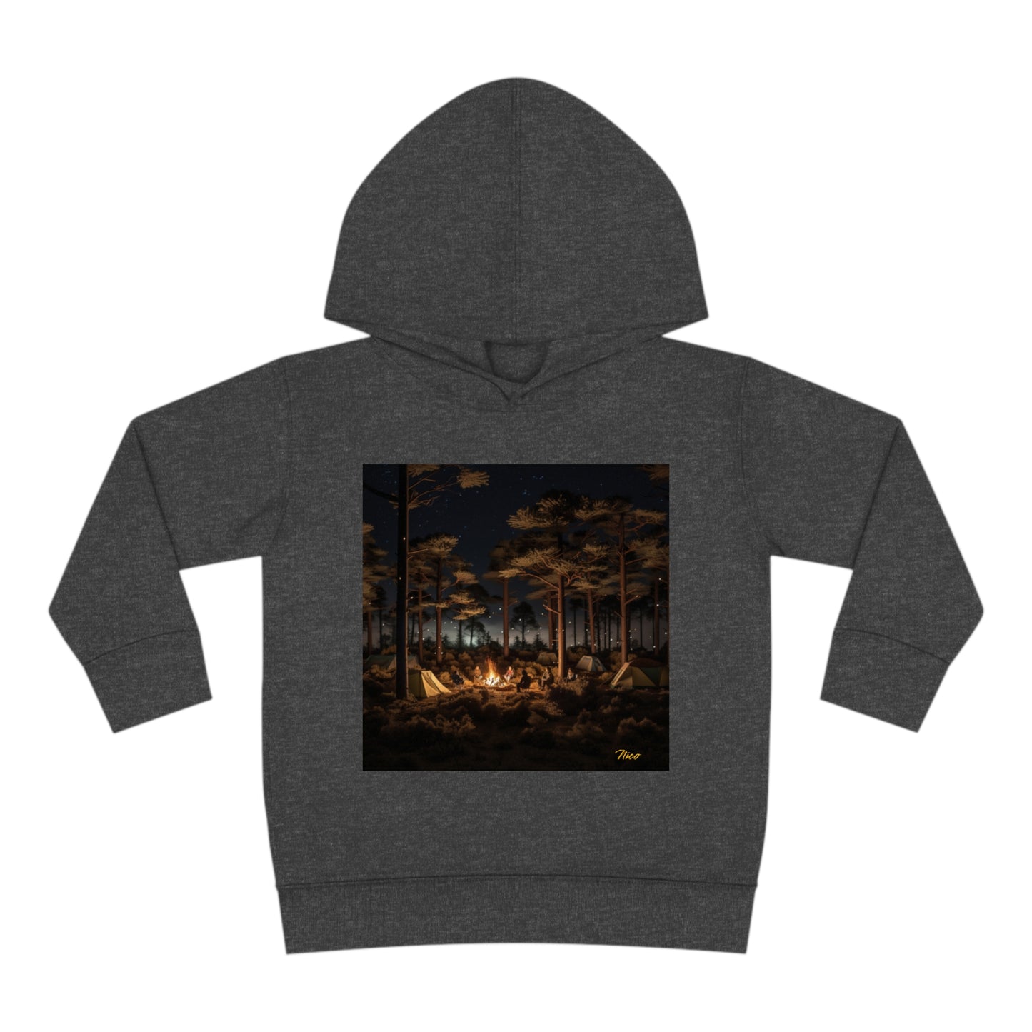 Under The Starry Skies Series Print #9 Toddler Pullover Fleece Hoodie