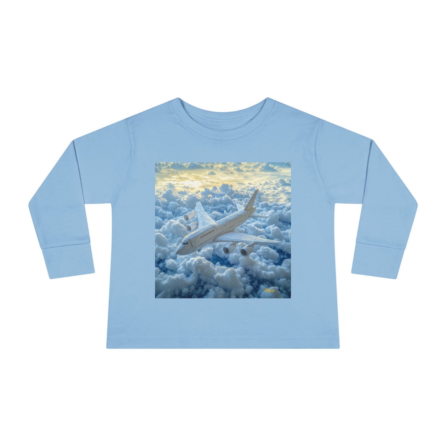 Big Ol' Jet Airliner Series Print #10 Toddler Long Sleeve Tee