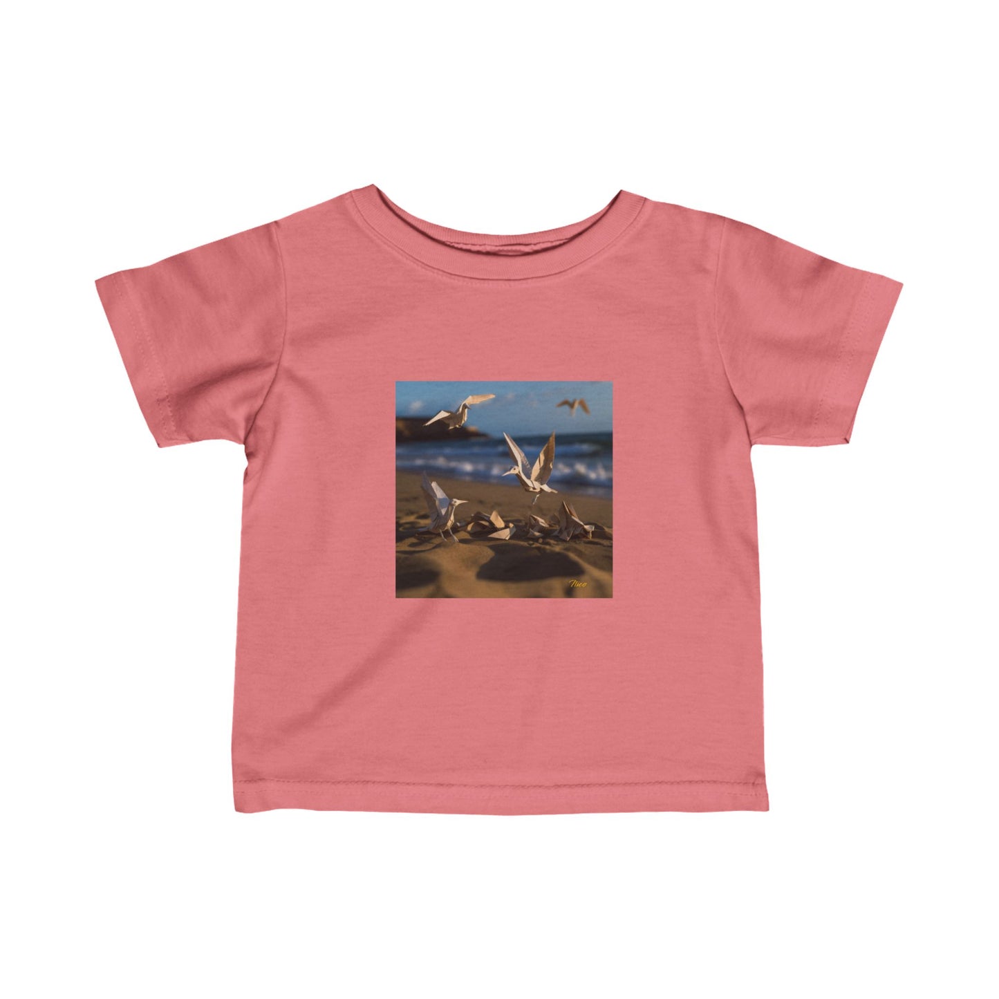 By The Seaside Series Print #7 Infant Fine Jersey Tee