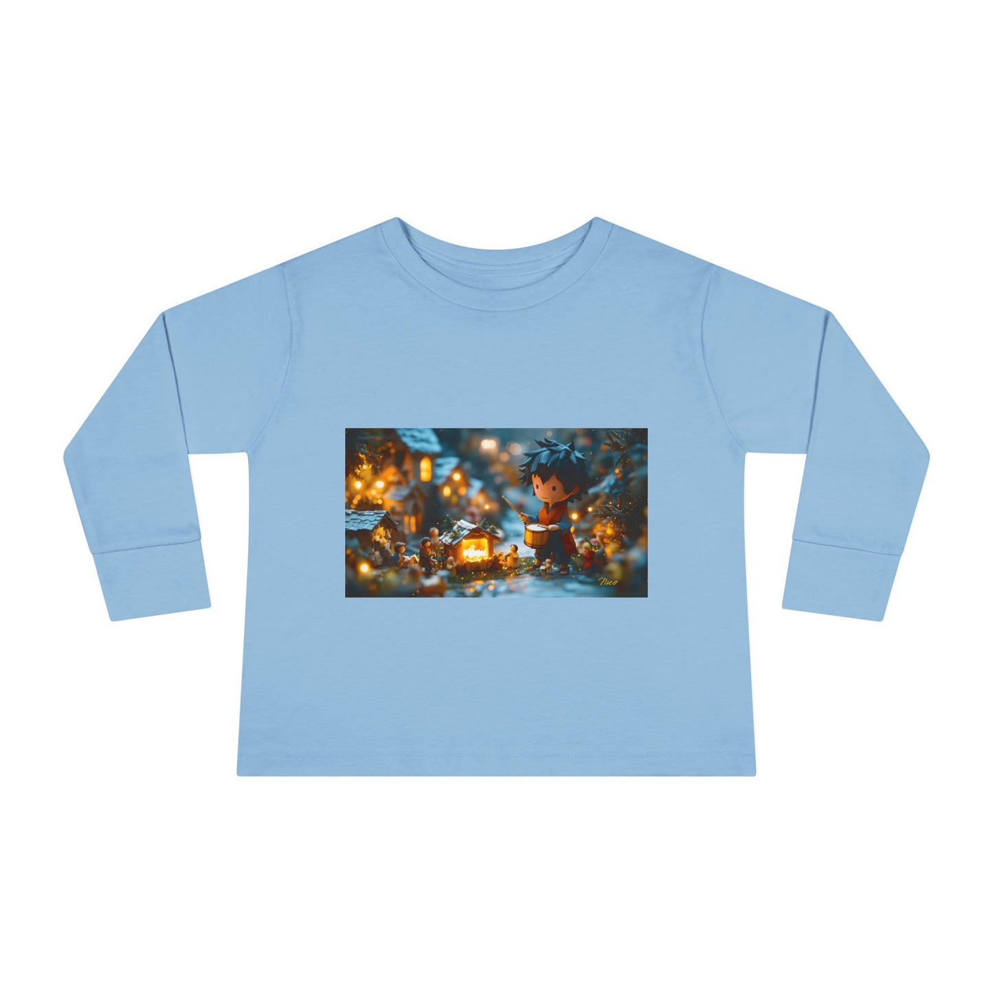 Chirstmas 2024 Series Print #8 Toddler Long Sleeve Tee