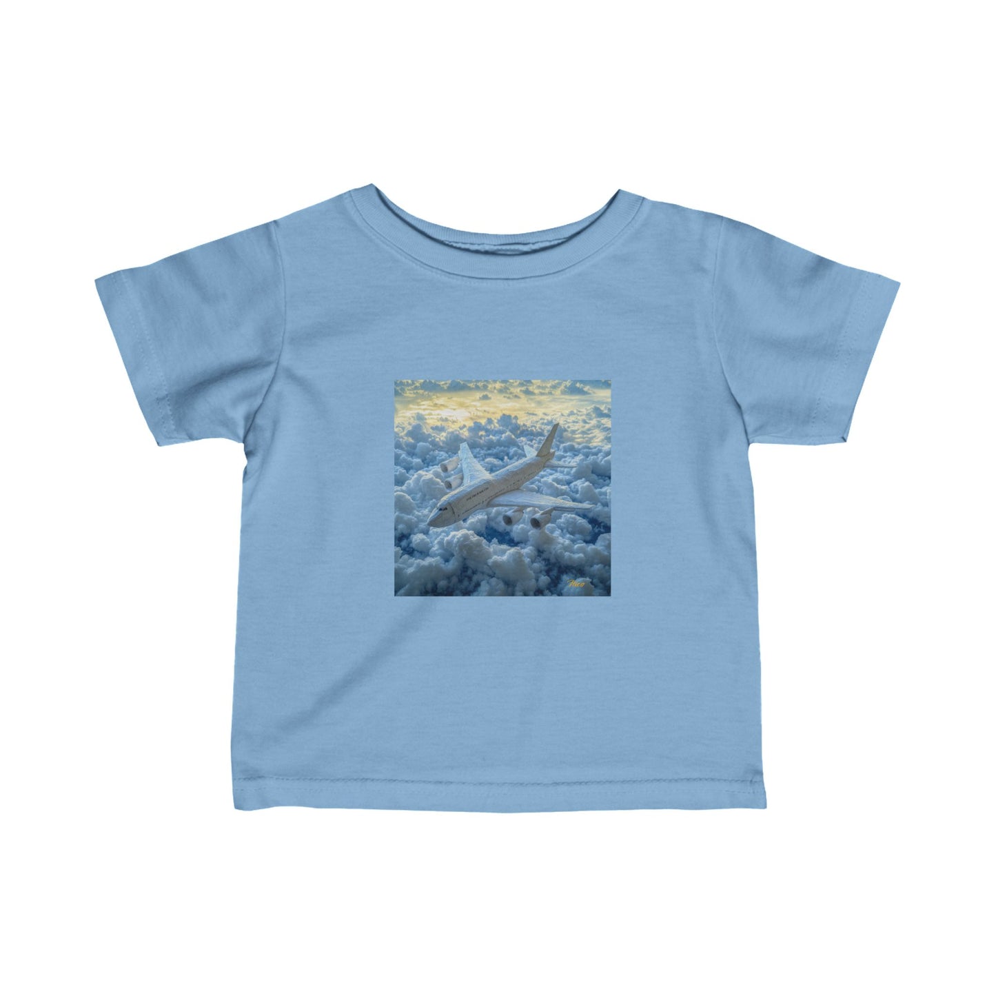 Frequent Flyer Miles Series Print #10 Infant Fine Jersey Tee