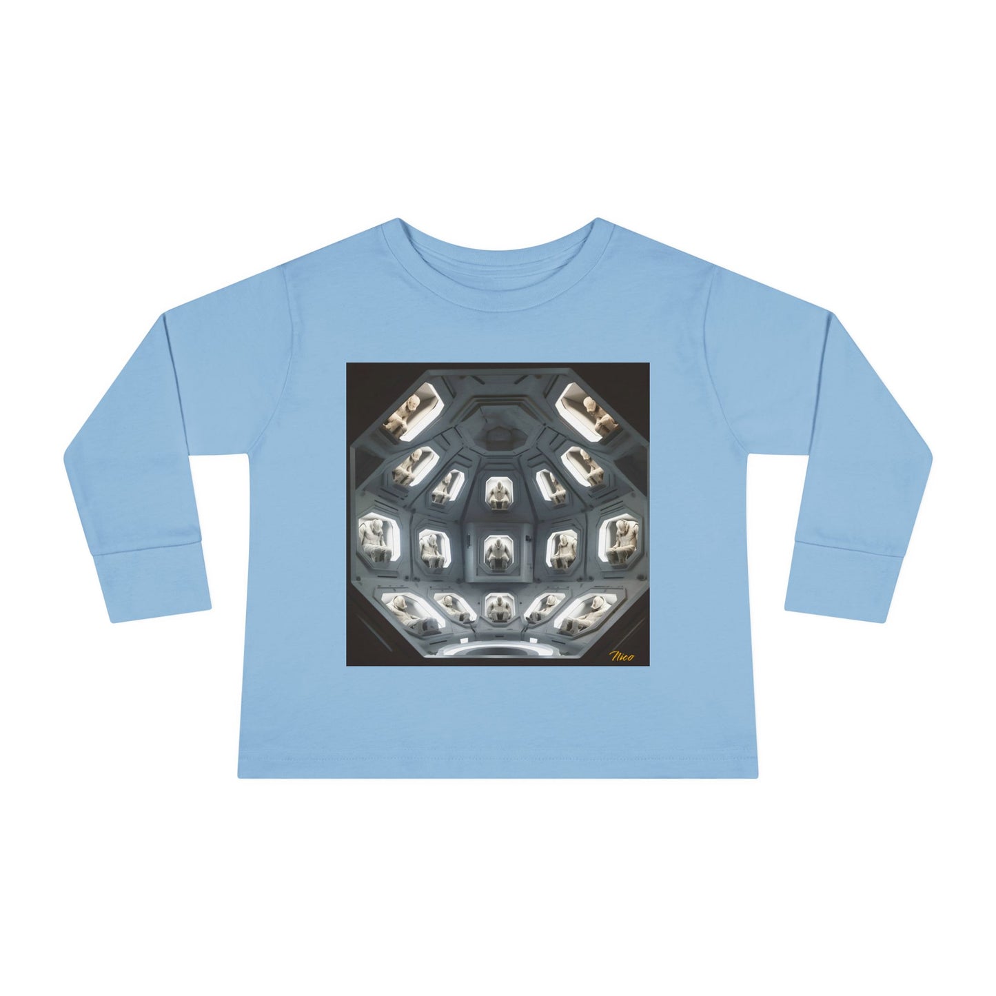 Elons' Dream Series Print #2 Toddler Long Sleeve Tee