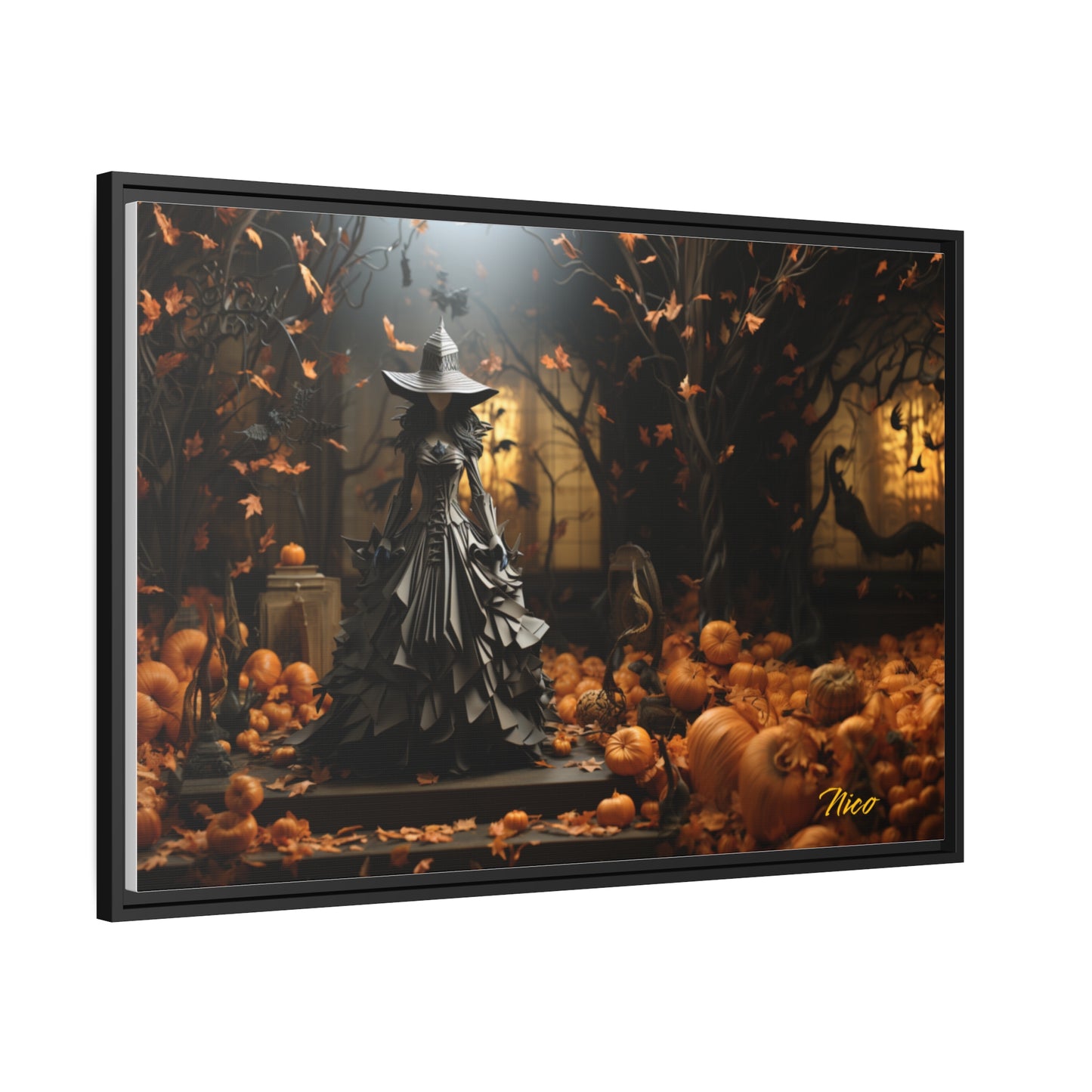 Halloween 2023 Series Print #10 - Black Framed Canvas Print