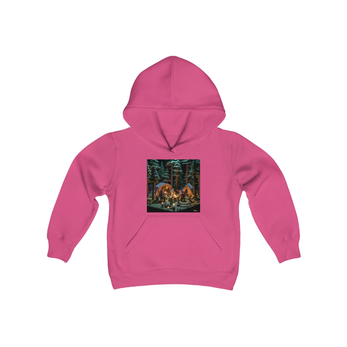 Under The Starry Skies Series Print #10 Youth Heavy Blend Hooded Sweatshirt