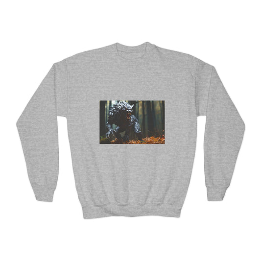 Halloween 2024 Series Print #6 Youth Crewneck Sweatshirt