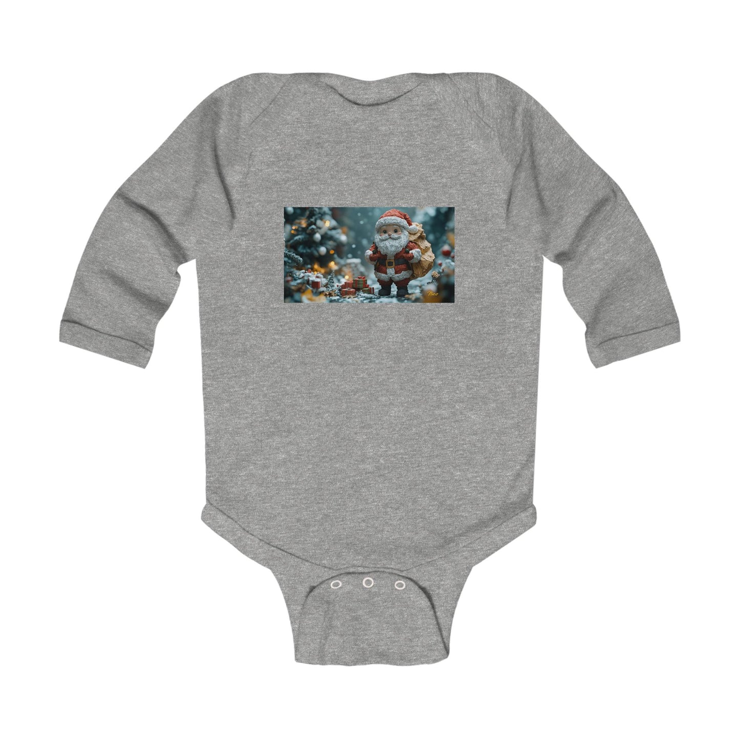 Chirstmas 2024 Series Print #5 Infant Long Sleeve Bodysuit