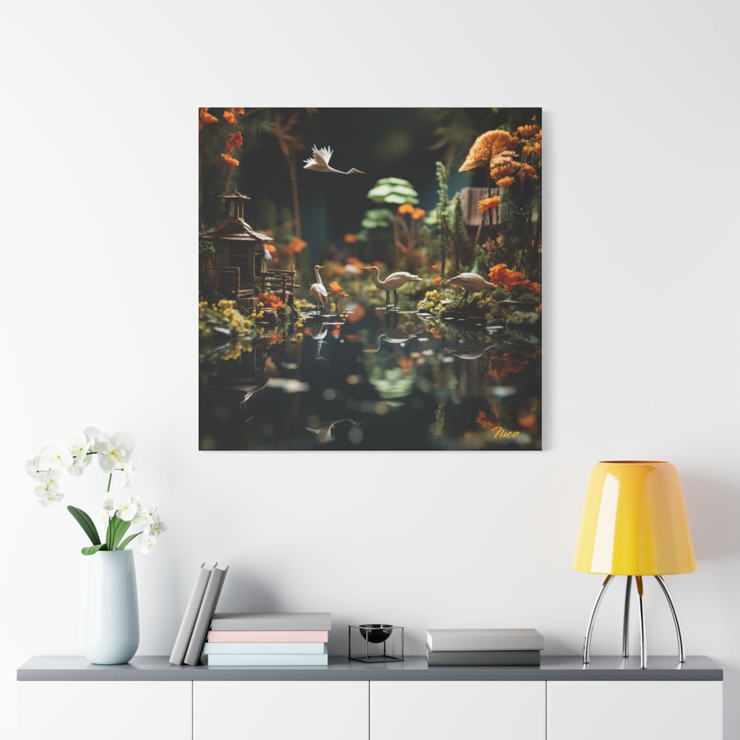 Born On A Bayou Print #6 - Streached Matte Canvas Print, 1.25" Thick