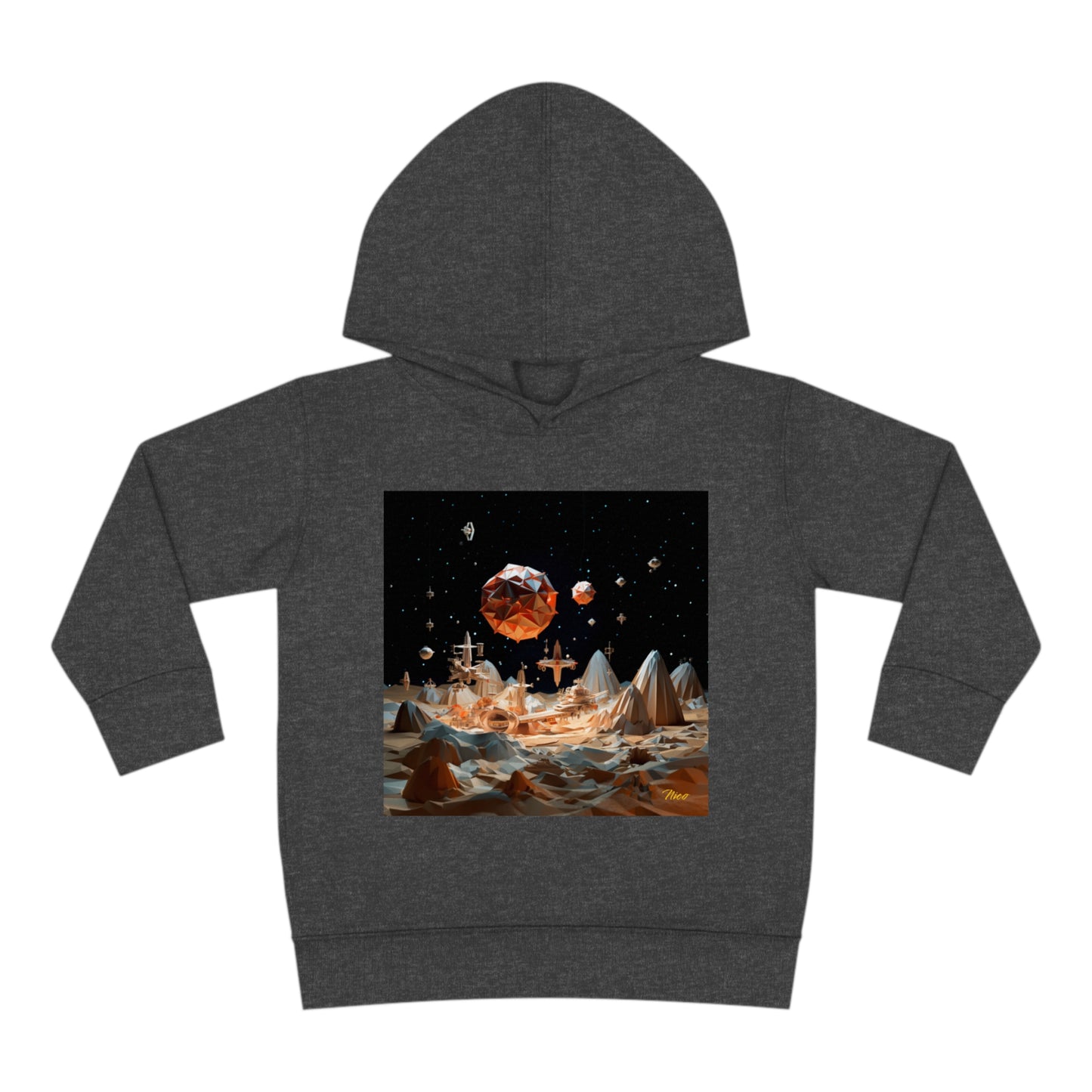 Elons' Dream Series Print #7 Toddler Pullover Fleece Hoodie