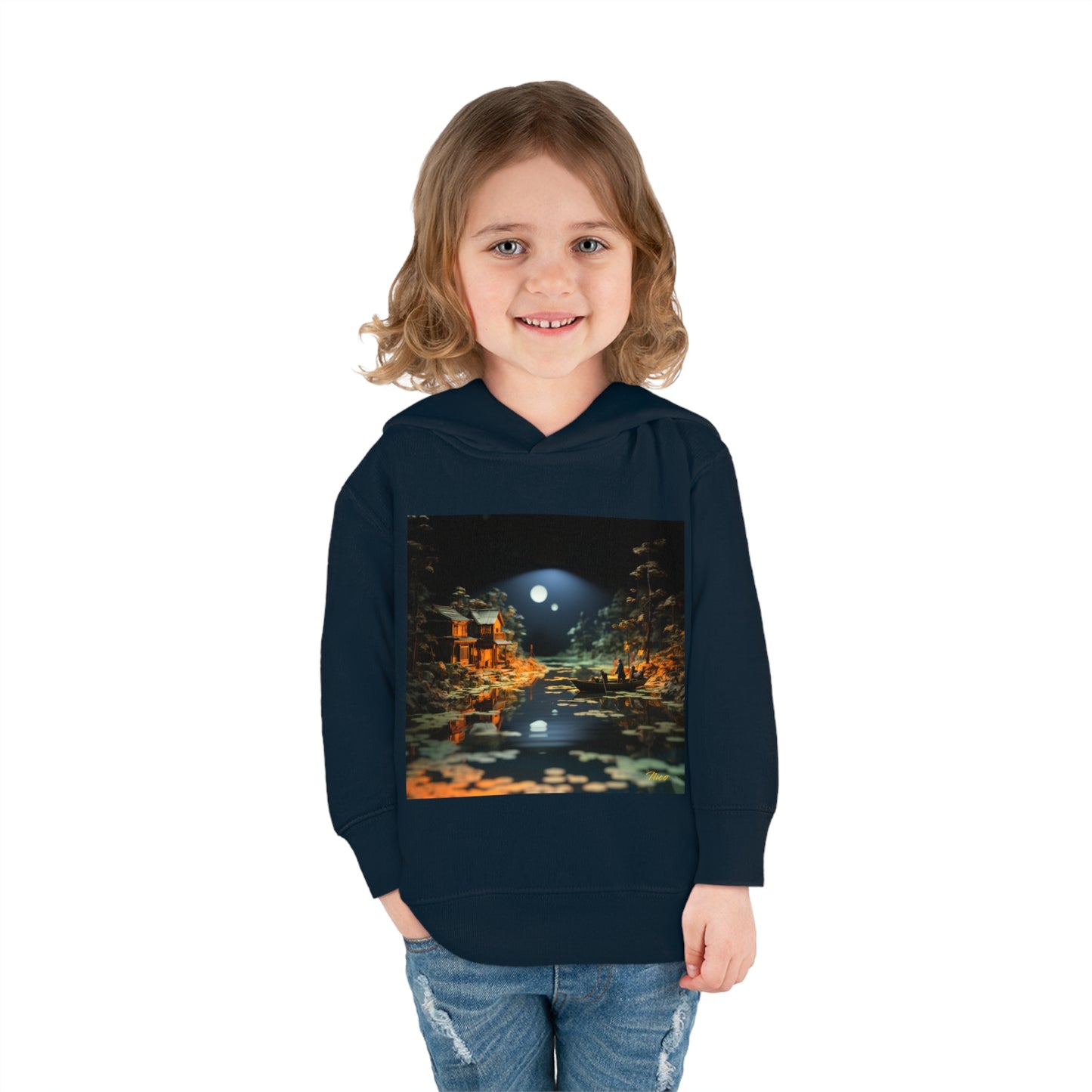 Born On A Bayou Series Print #3 Toddler Pullover Fleece Hoodie