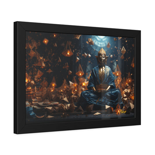 Ascending Buddha Series Print #1 - Framed Fine Art Paper Print