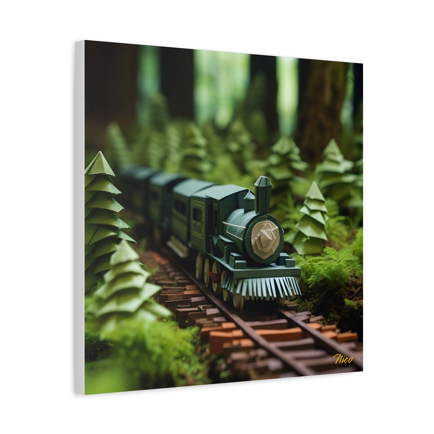 Orient Express Series Print #7 - Streched Matte Canvas Print, 1.25" Thick