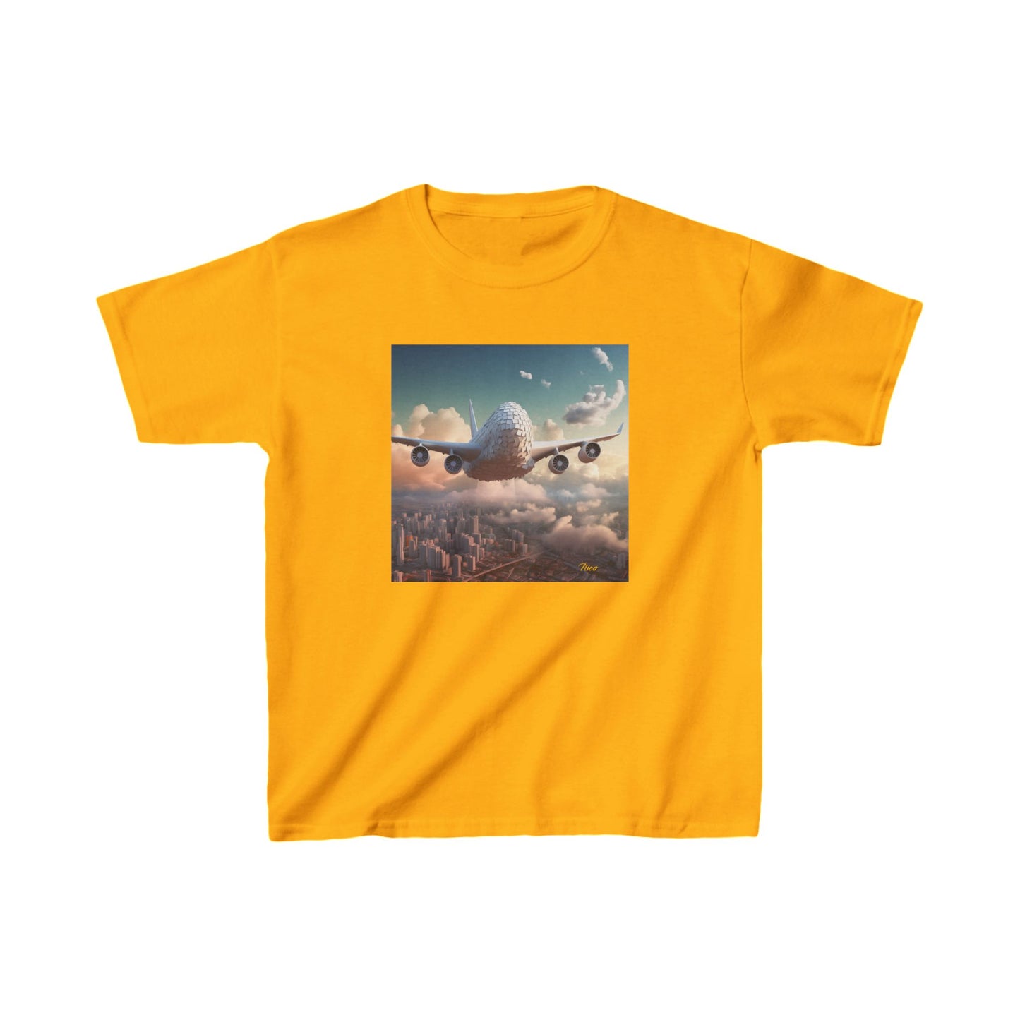 Frequent Flyer Miles Series Print #1 Kids Heavy Cotton™ Tee