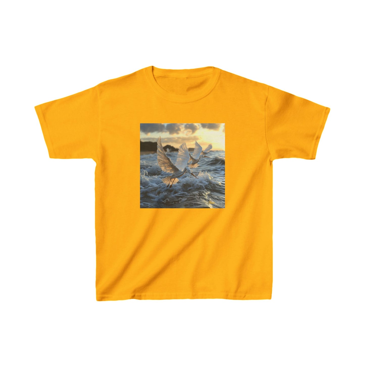 By The Seaside Series Print #10 Kids Heavy Cotton™ Tee