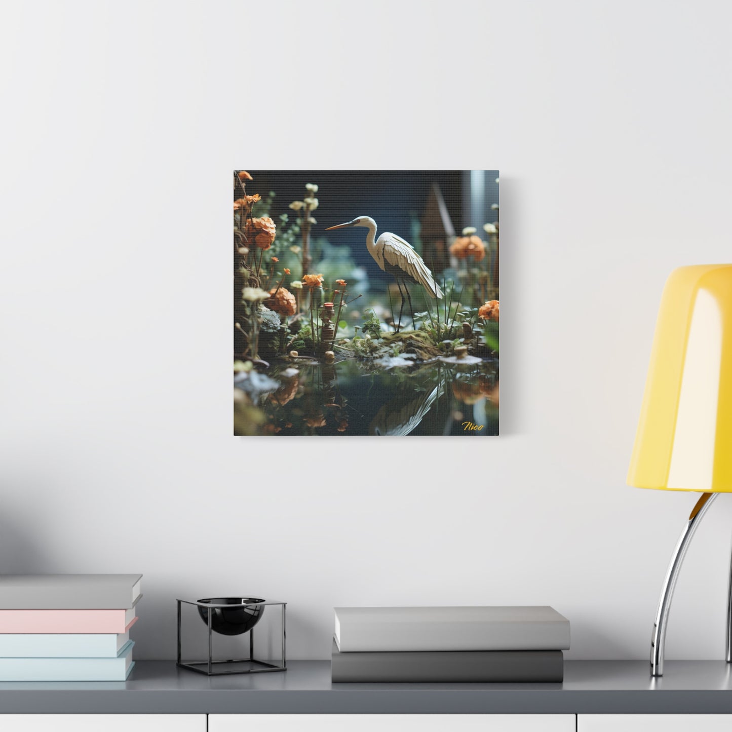 Born On A Bayou Print #1 - Streached Matte Canvas Print, 1.25" Thick