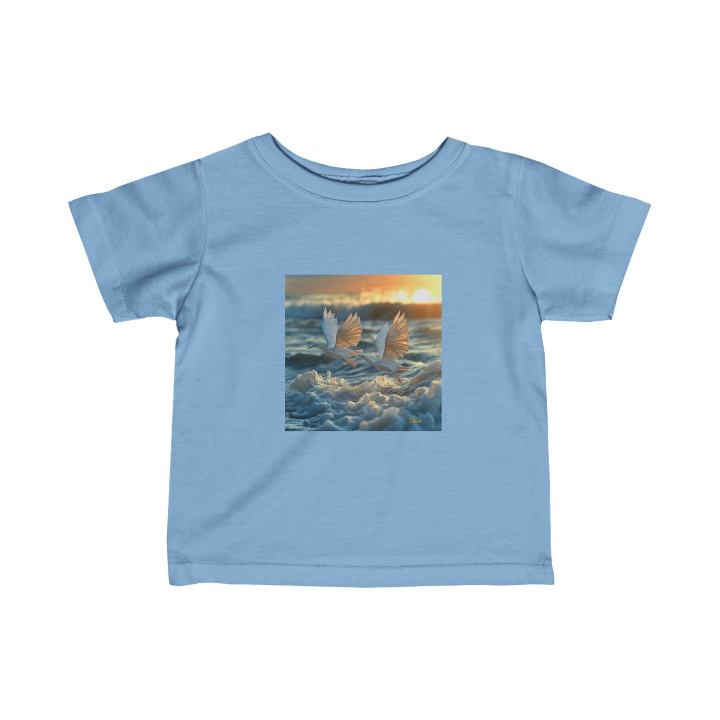 By The Seaside Series Print #5 Infant Fine Jersey Tee