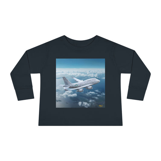 Big Ol' Jet Airliner Series Print #3 Toddler Long Sleeve Tee