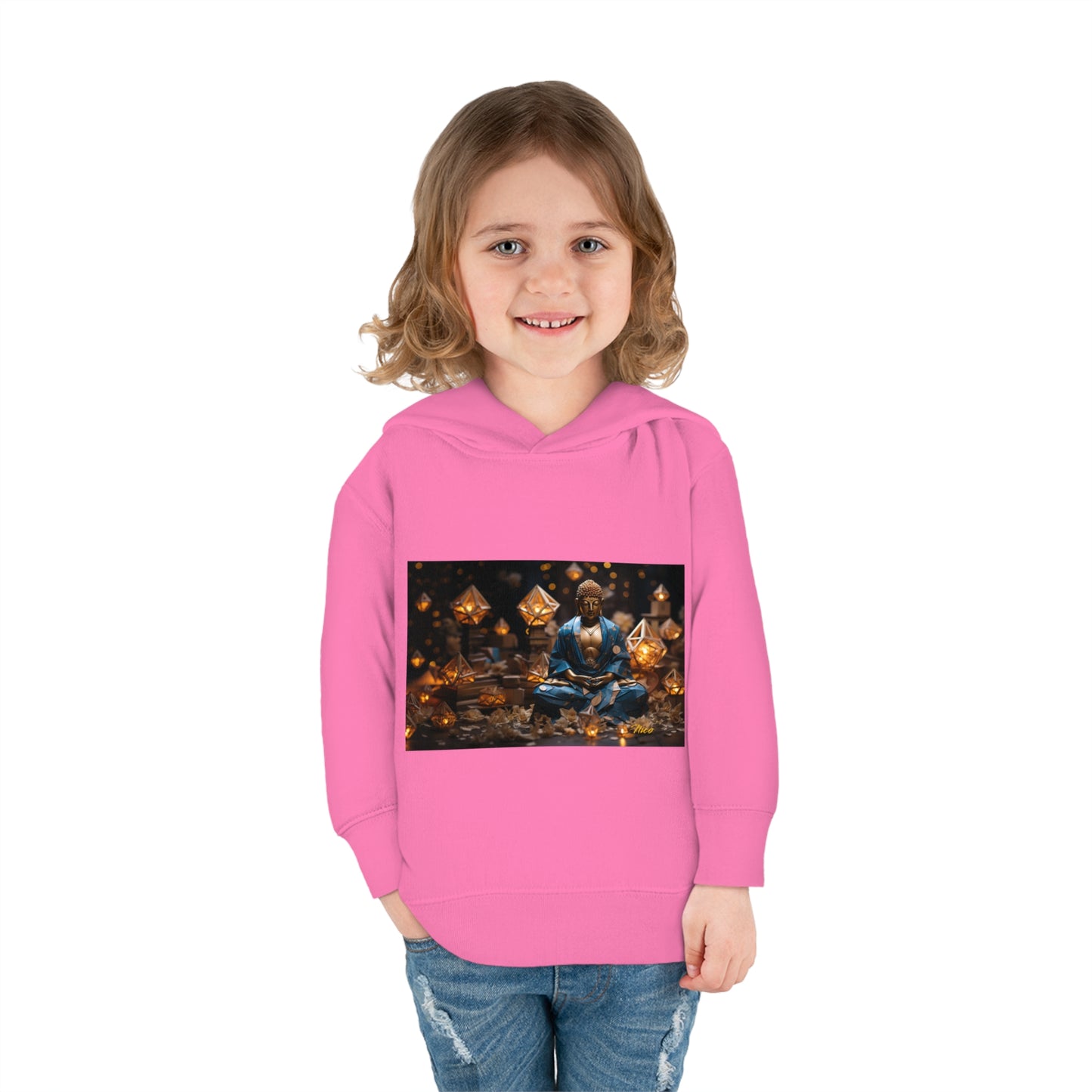 Ascending Buddah Series Print #3 Toddler Pullover Fleece Hoodie