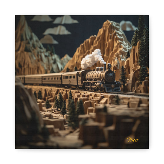 Orient Express Series Print #9 - Streched Matte Canvas Print, 1.25" Thick